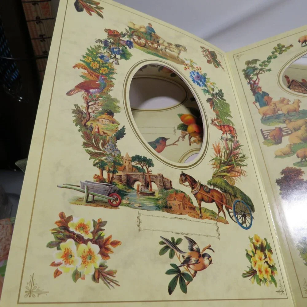 Victorian Vintage Style Photo Album: Country Memories Farmhouse